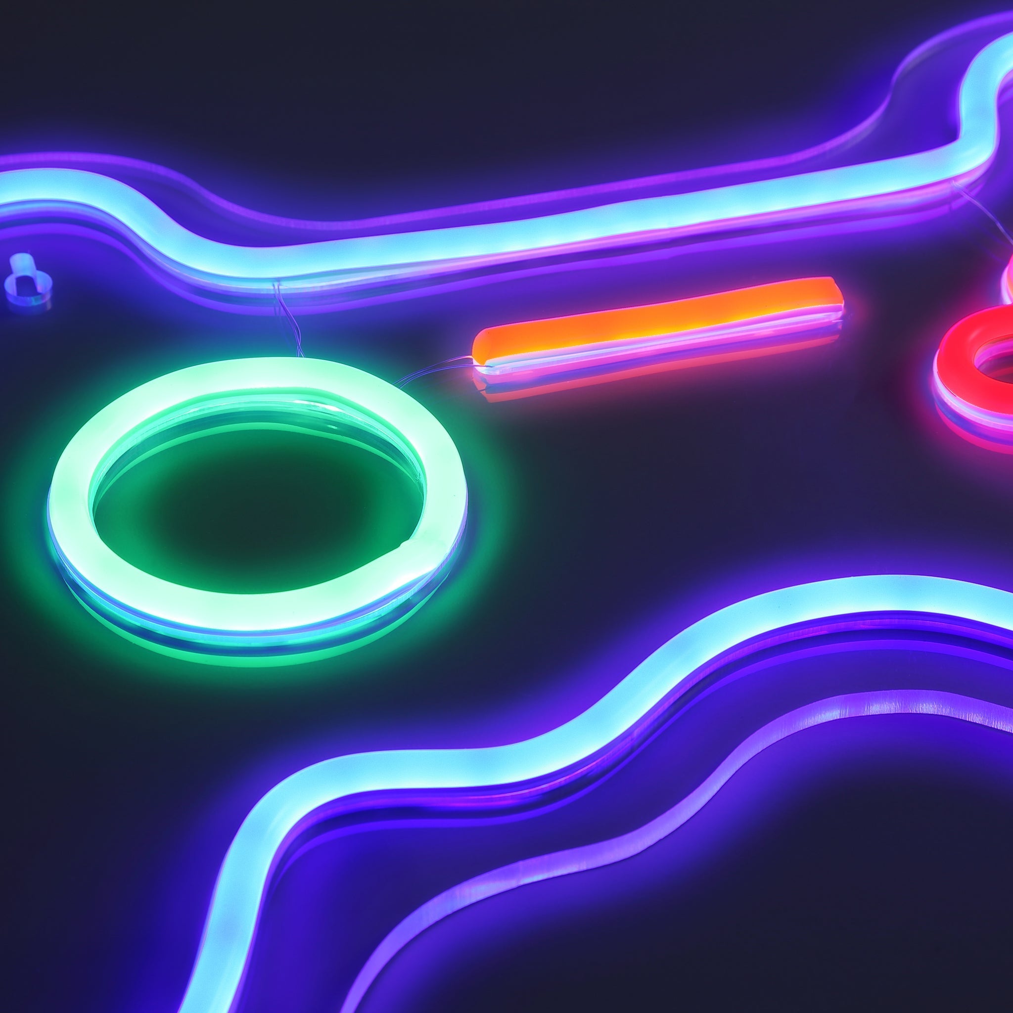 Vägglampa Neon LED Spelkontrollskylt