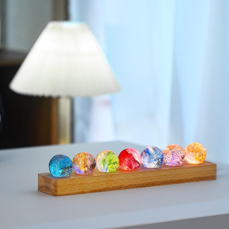 LED Kristallglob Lampa Set
