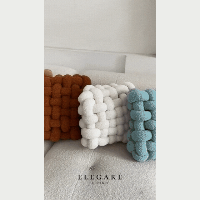 Bolli - Mjuk blåsande plyschkudde