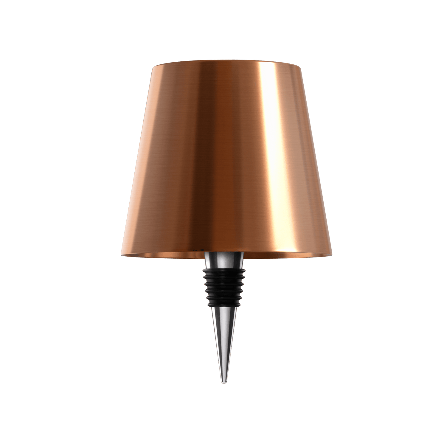 Bordslampa med bas av återvunnen flaskglas