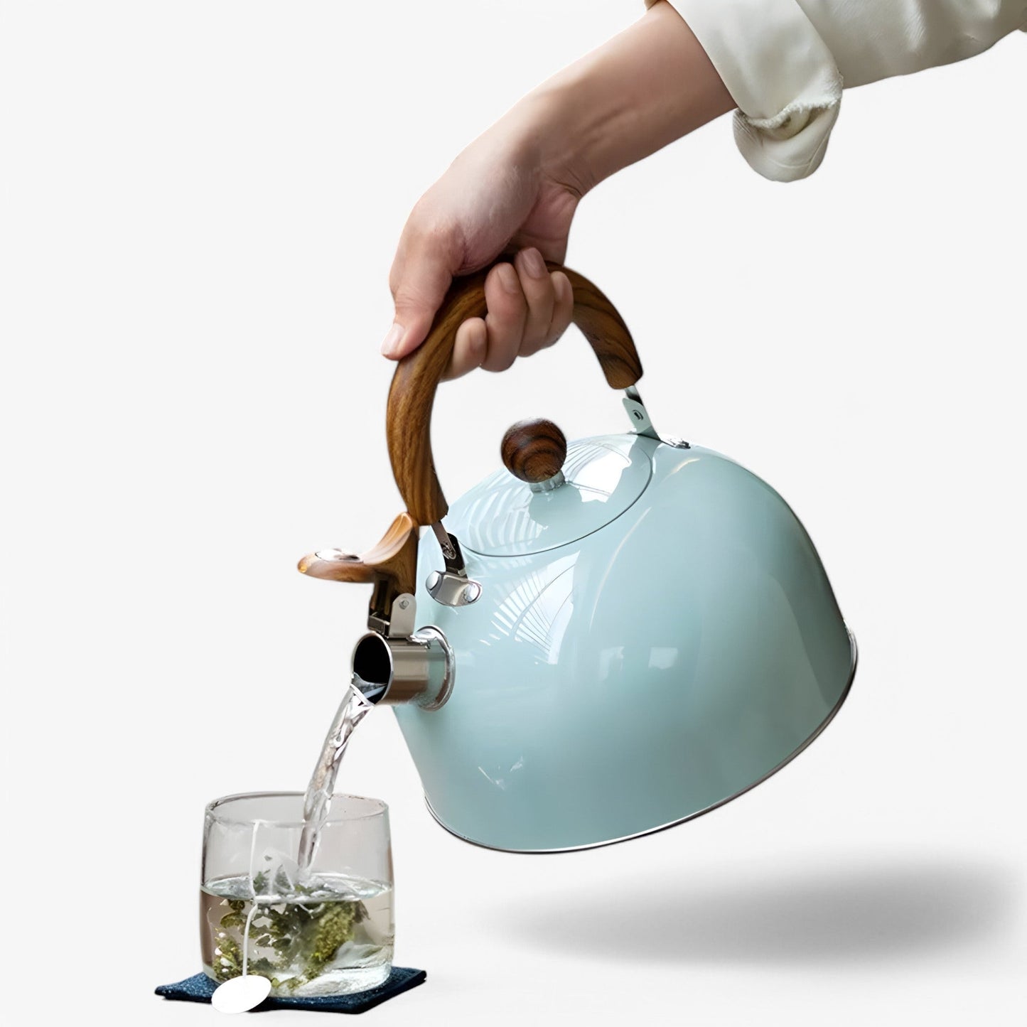 Carvallo Kettle – Elegant trådlös vattenkokare med 1,7L kapacitet och säkerhetsfunktioner