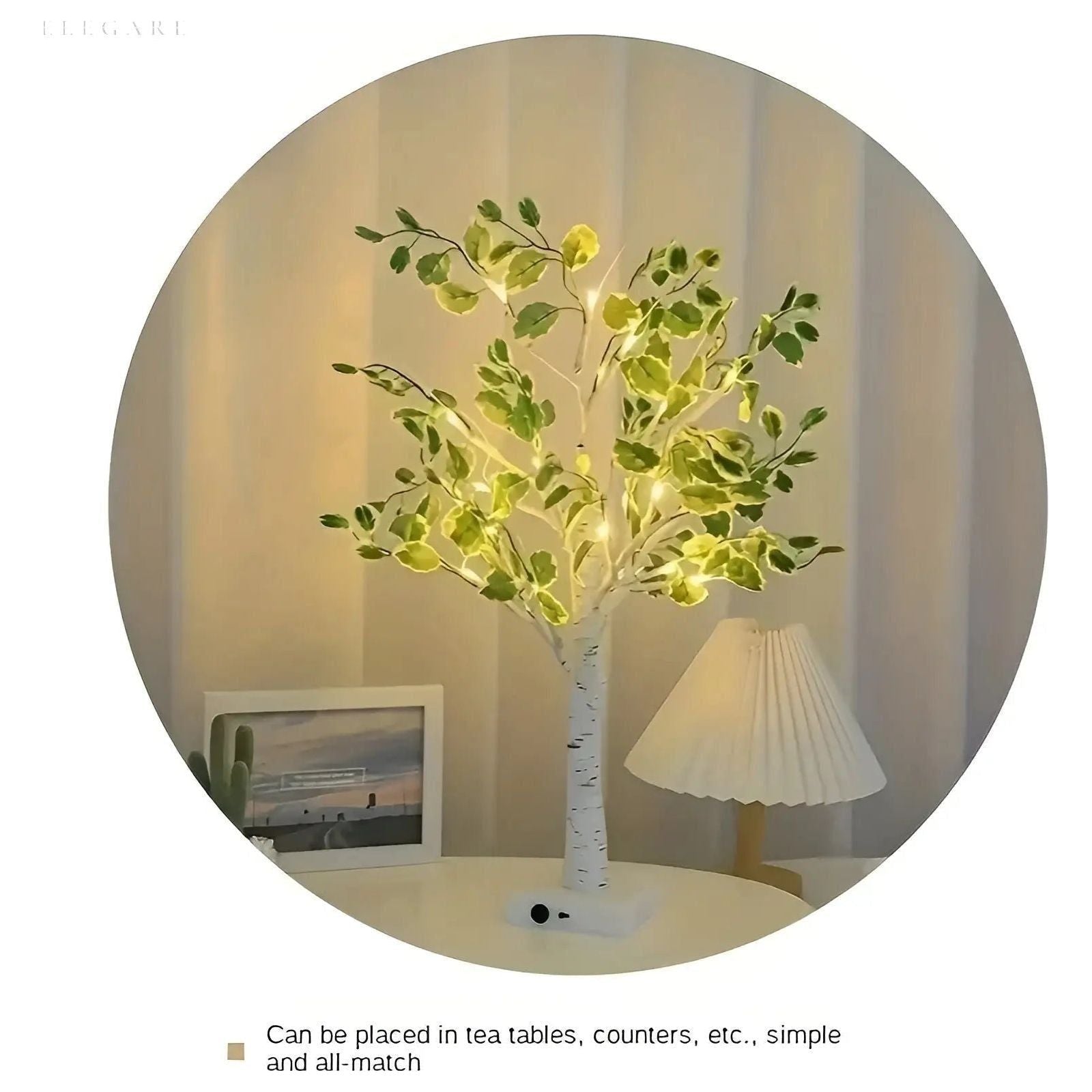 BrightTree Lampa - Lysande Träd Inredning LED Ljus