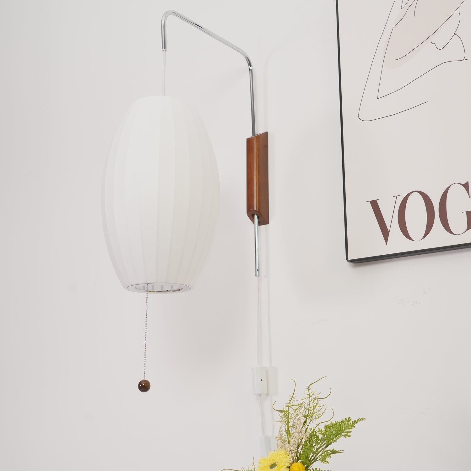 Kinesisk lykta stil vägglampa