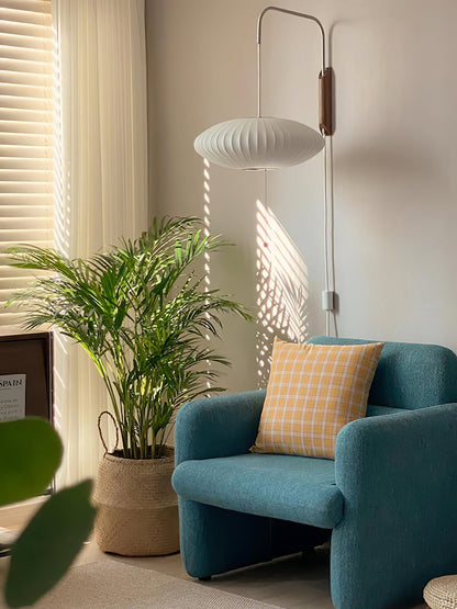 Mid-Century Nelson Vägglampa – Tidlös Designerbelysning