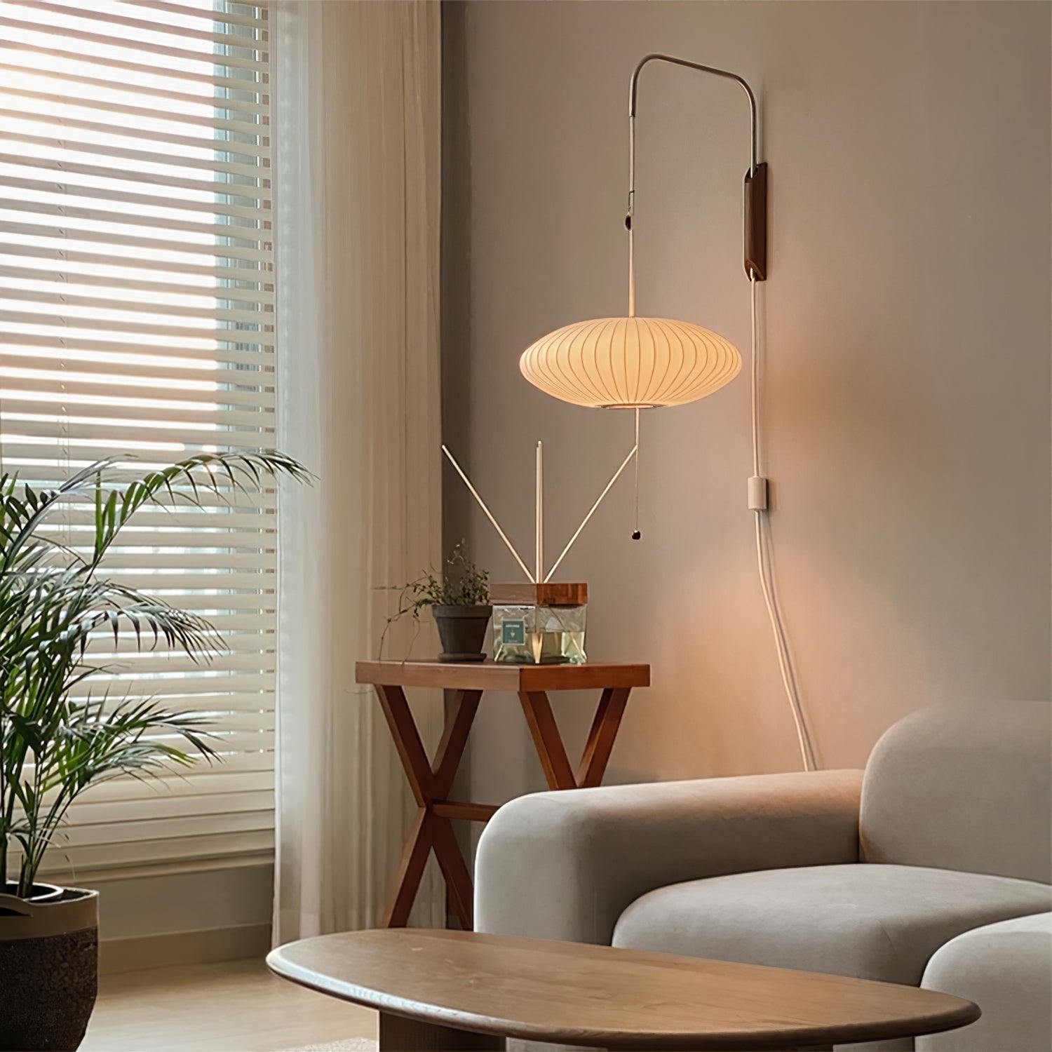 Kinesisk lykta stil vägglampa