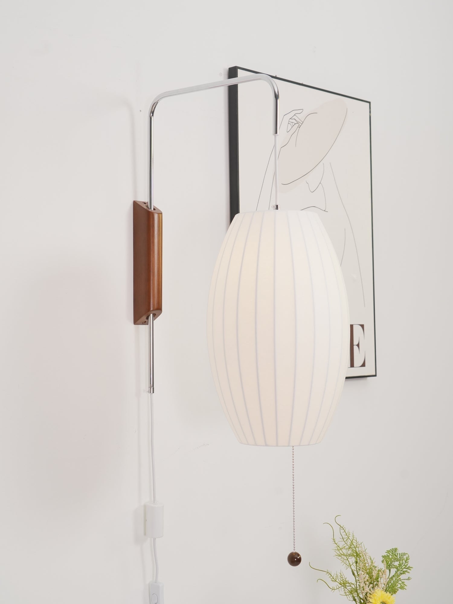 Kinesisk lykta stil vägglampa