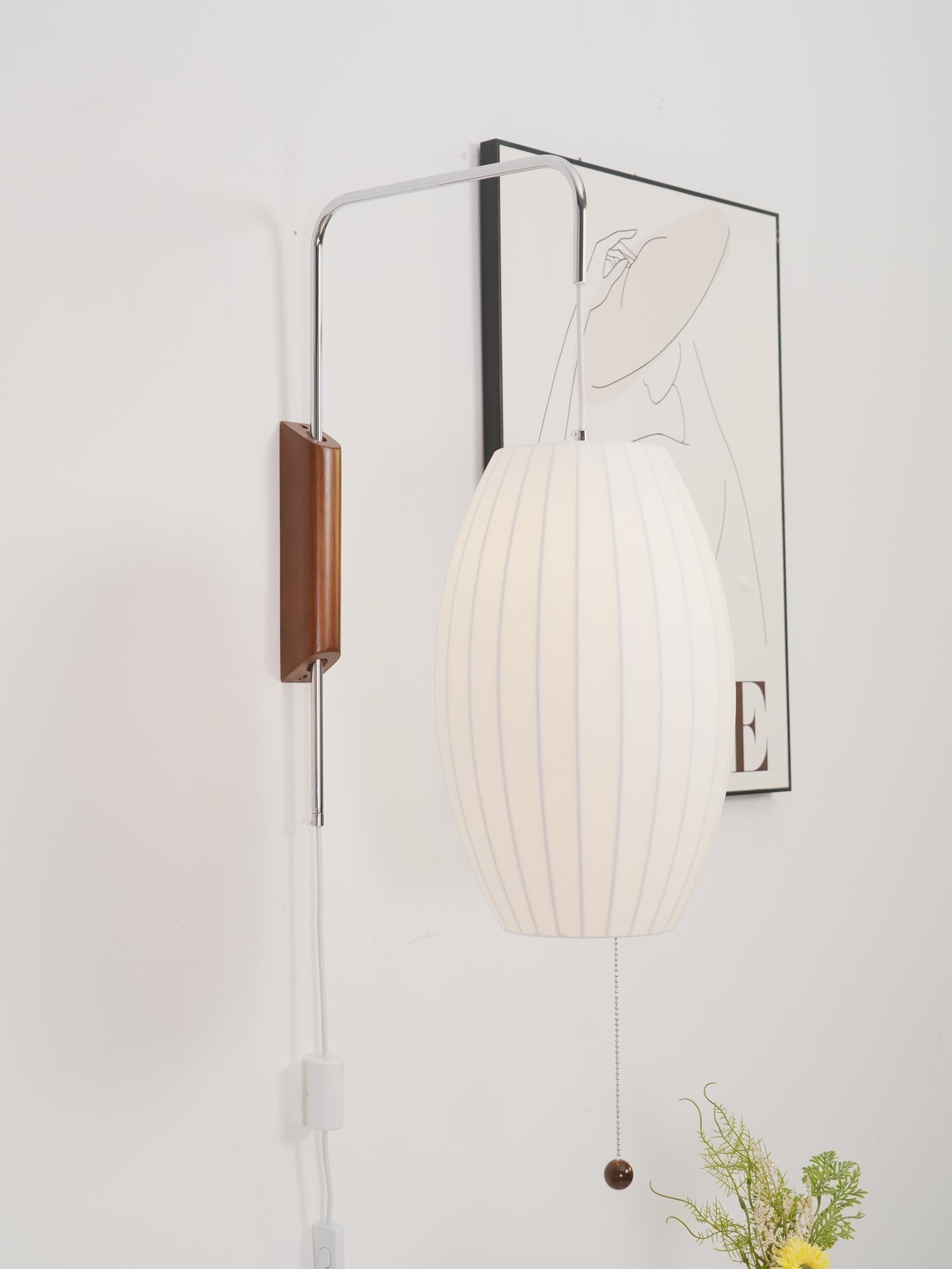 Kinesisk lykta stil vägglampa