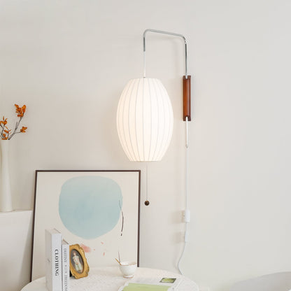 Mid-Century Nelson Vägglampa – Tidlös Designerbelysning