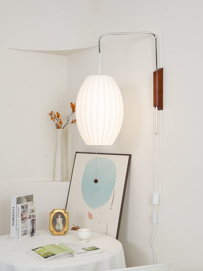 Mid-Century Nelson Vägglampa – Tidlös Designerbelysning