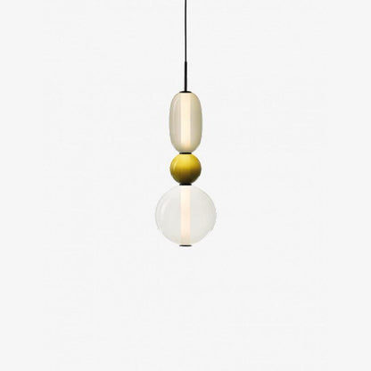 LumiSphere Light - Modern Färgat Glas LED Pendellampa