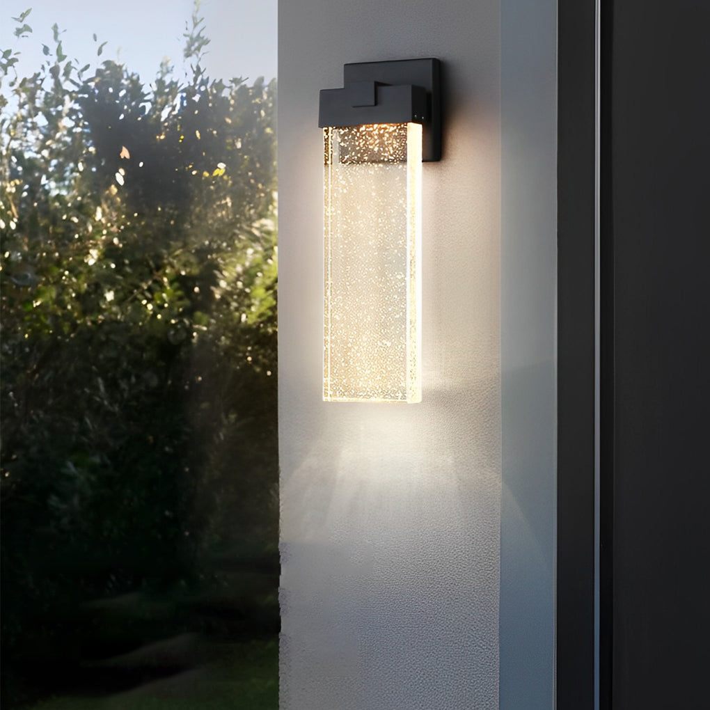Utomhus Vägglampa Modern Kristall Vattentålig Vägglampa