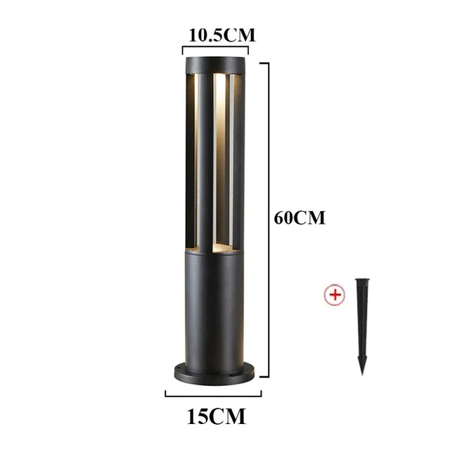 StoneGlow - LED Trädgårdspollare