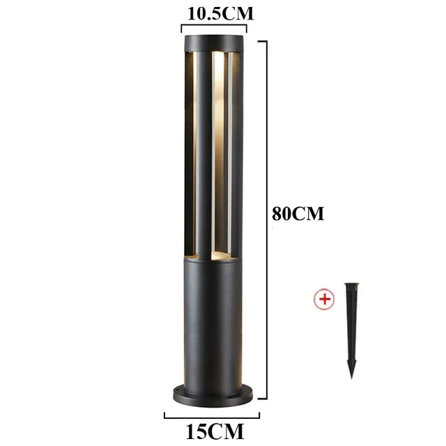 StoneGlow - LED Trädgårdspollare