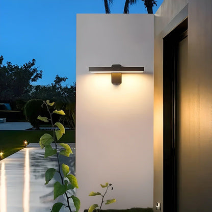 AquaGuard Light - Vattentät Roterande LED-vägglampa