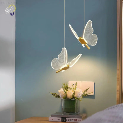 ButterflyBliss Light - Nordic LED Fjäril Dekor Hängande Lampor