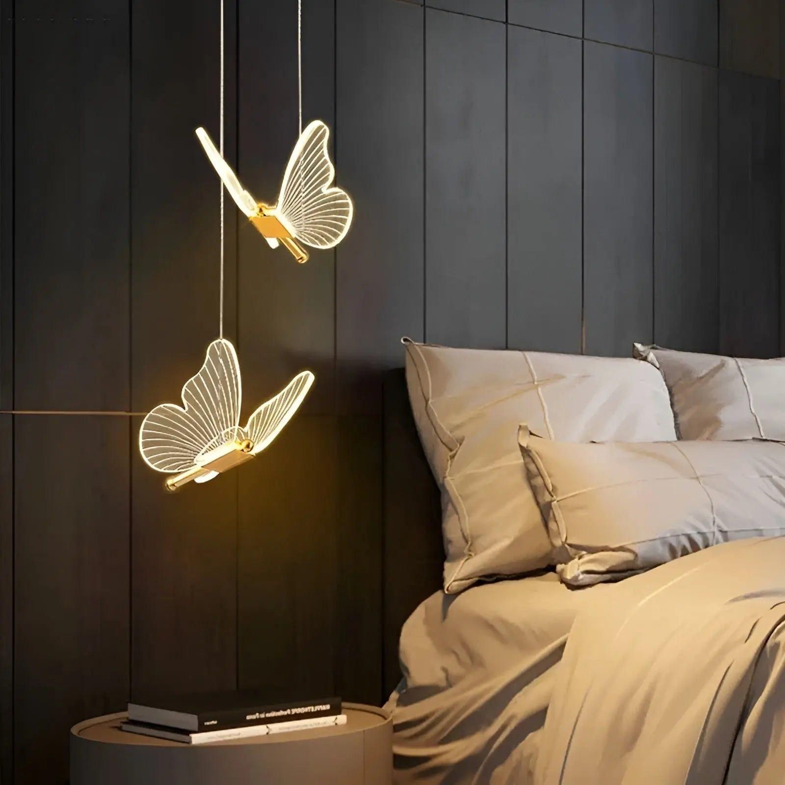 ButterflyBliss Light - Nordic LED Fjäril Dekor Hängande Lampor
