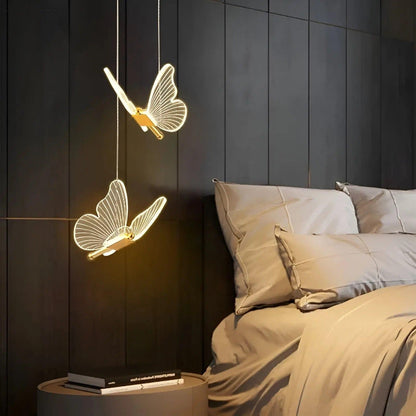 ButterflyBliss Light - Nordic LED Fjäril Dekor Hängande Lampor