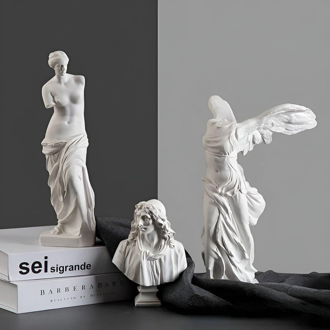 Angel Wing - Elegant Grekisk Segergudinna Karaktärsstaty