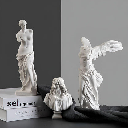 Angel Wing - Elegant Grekisk Segergudinna Karaktärsstaty