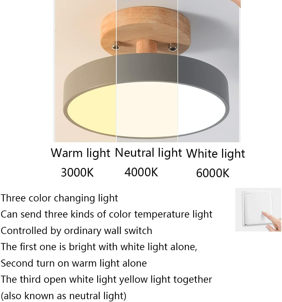 Färgstarka Semi-inbyggda LED Taklampor för Moderna Utrymmen