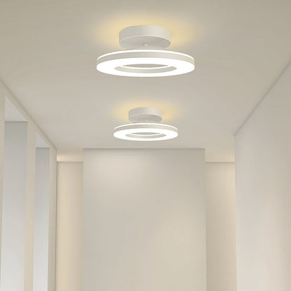 Modern Järn Hallway LED Taklampa för Elegant Atmosfär