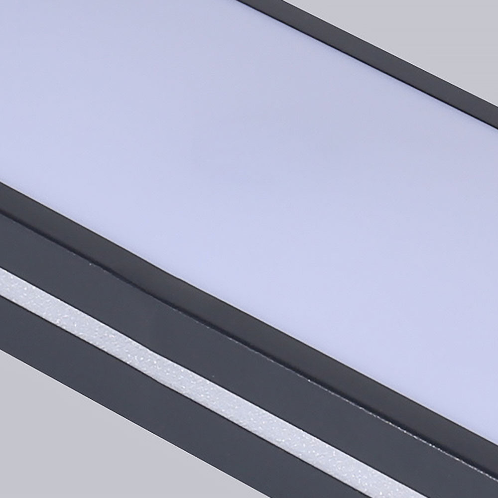 Modern nordisk minimalistisk lång LED takbelysning för ditt hem