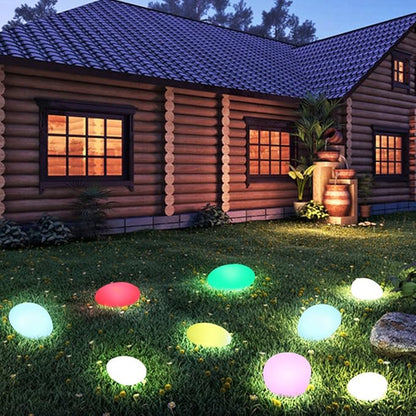 GardenGleam – Elegant gatstensinspirerad trädgårdslampa