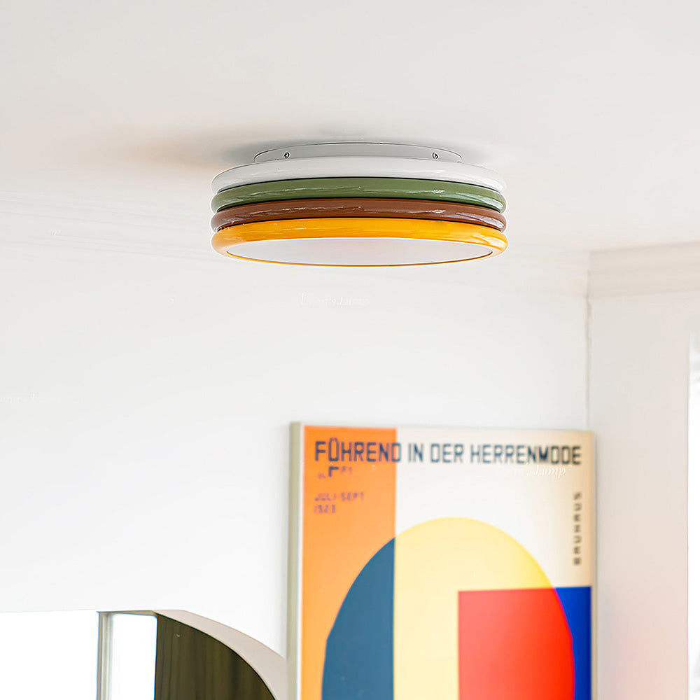 Moderna Färgglada Kuppa Taklampa
