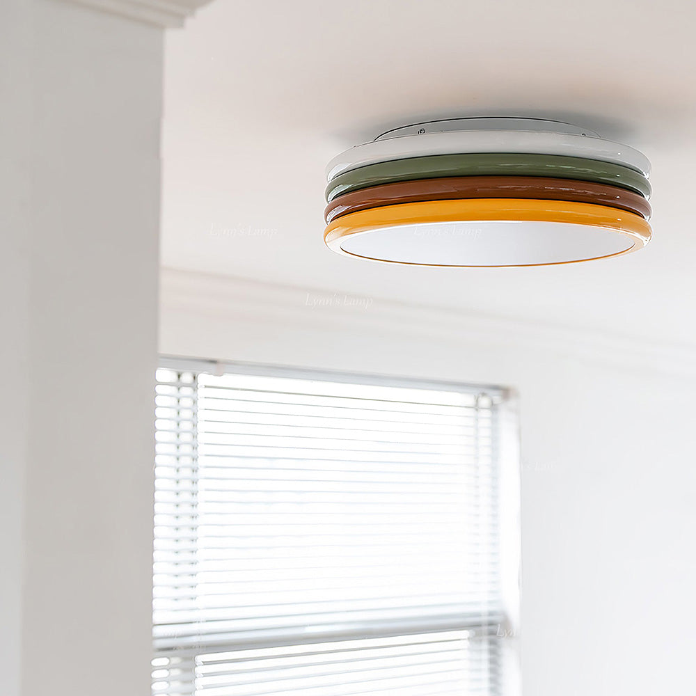 Moderna Färgglada Kuppa Taklampa