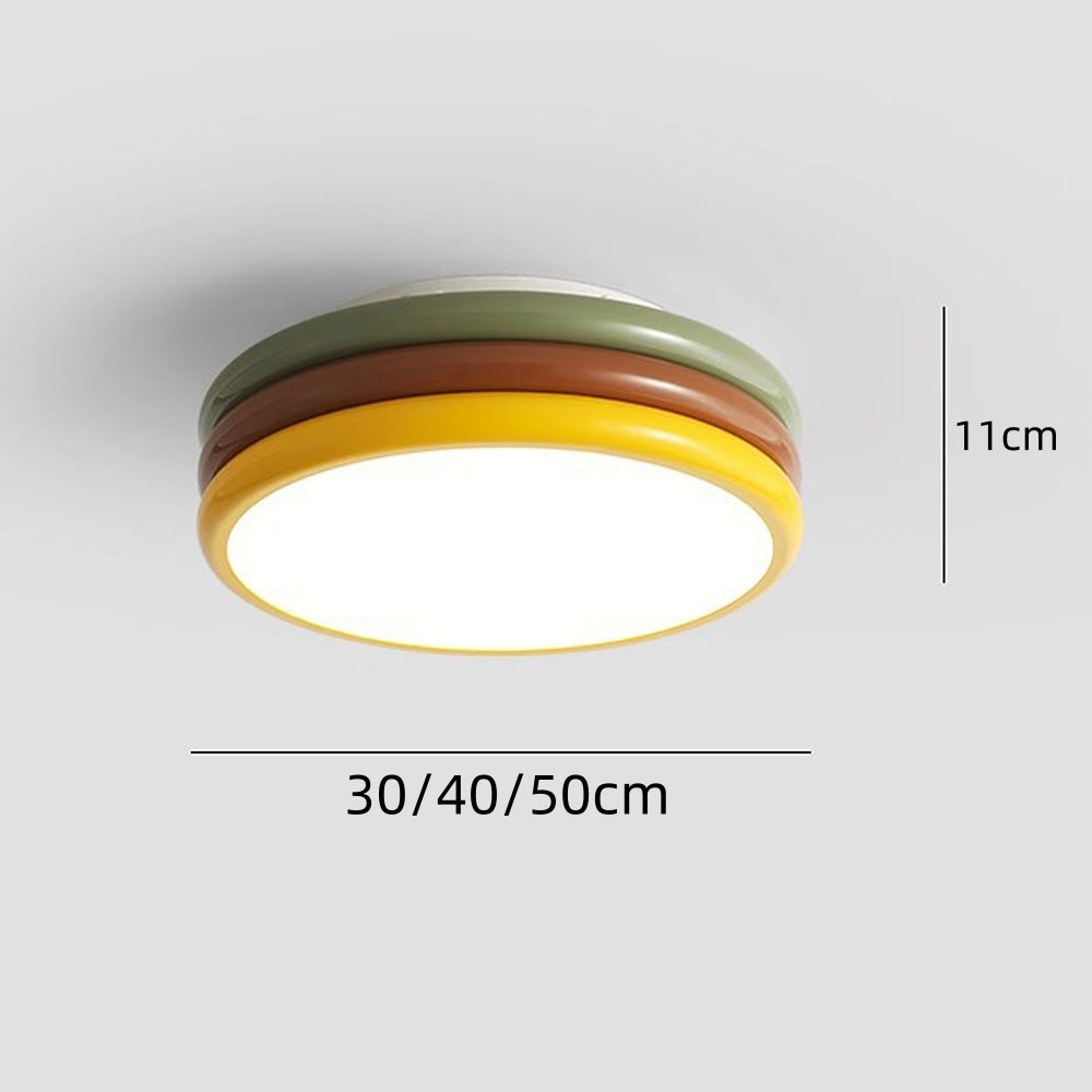 Moderna Färgglada Kuppa Taklampa