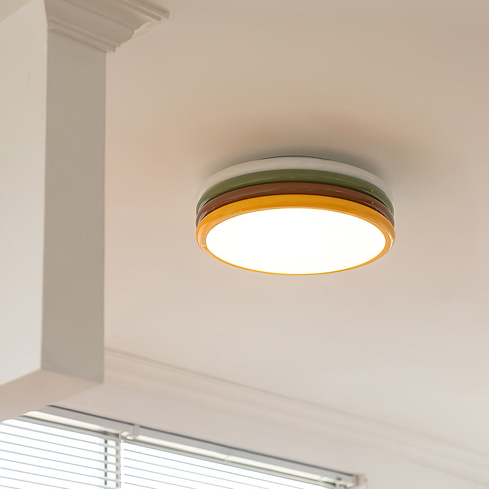 Moderna Färgglada Kuppa Taklampa