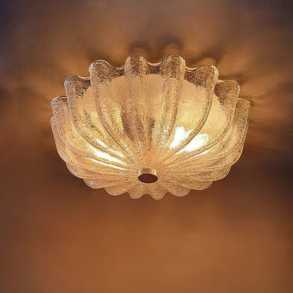 Elegant Vit Glaskrona