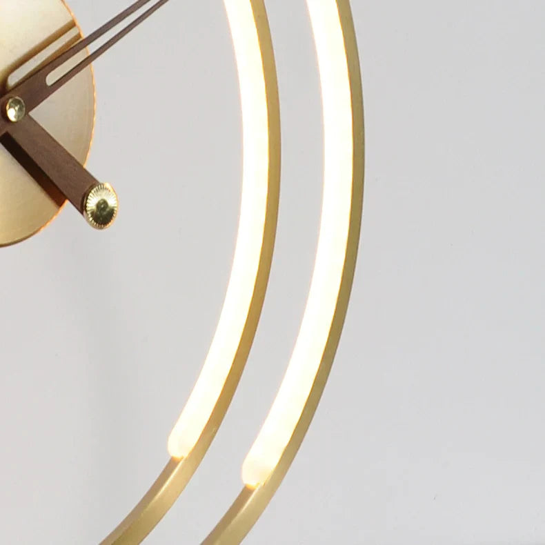 Trådlös Uppladdningsbar Telefonväckarklocka med Modernt Design