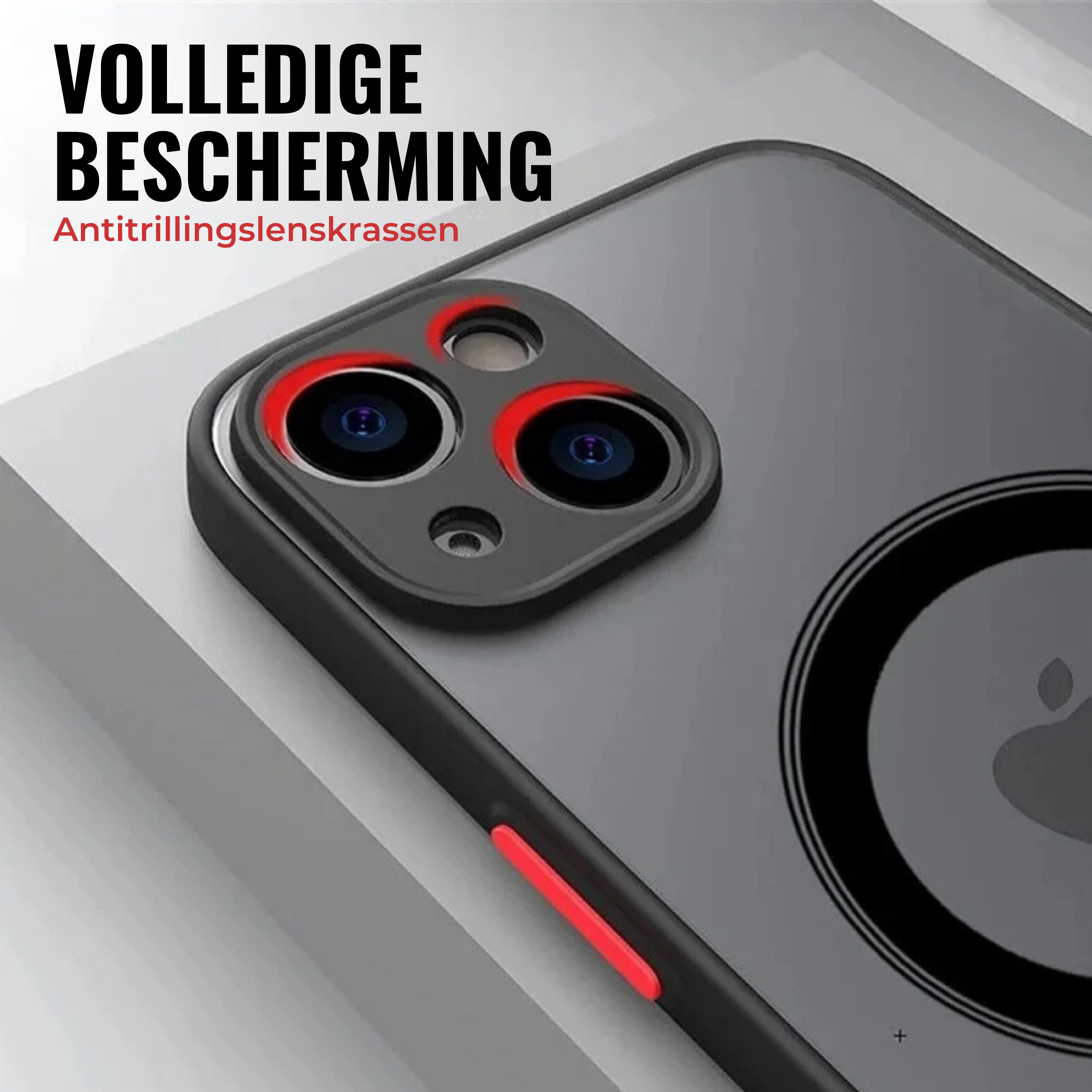 Carvallo MagSafe mobilskal | Slank &amp; Stötbeständig | Magnetisk &amp; Stilig | Optimerad för trådlös laddning