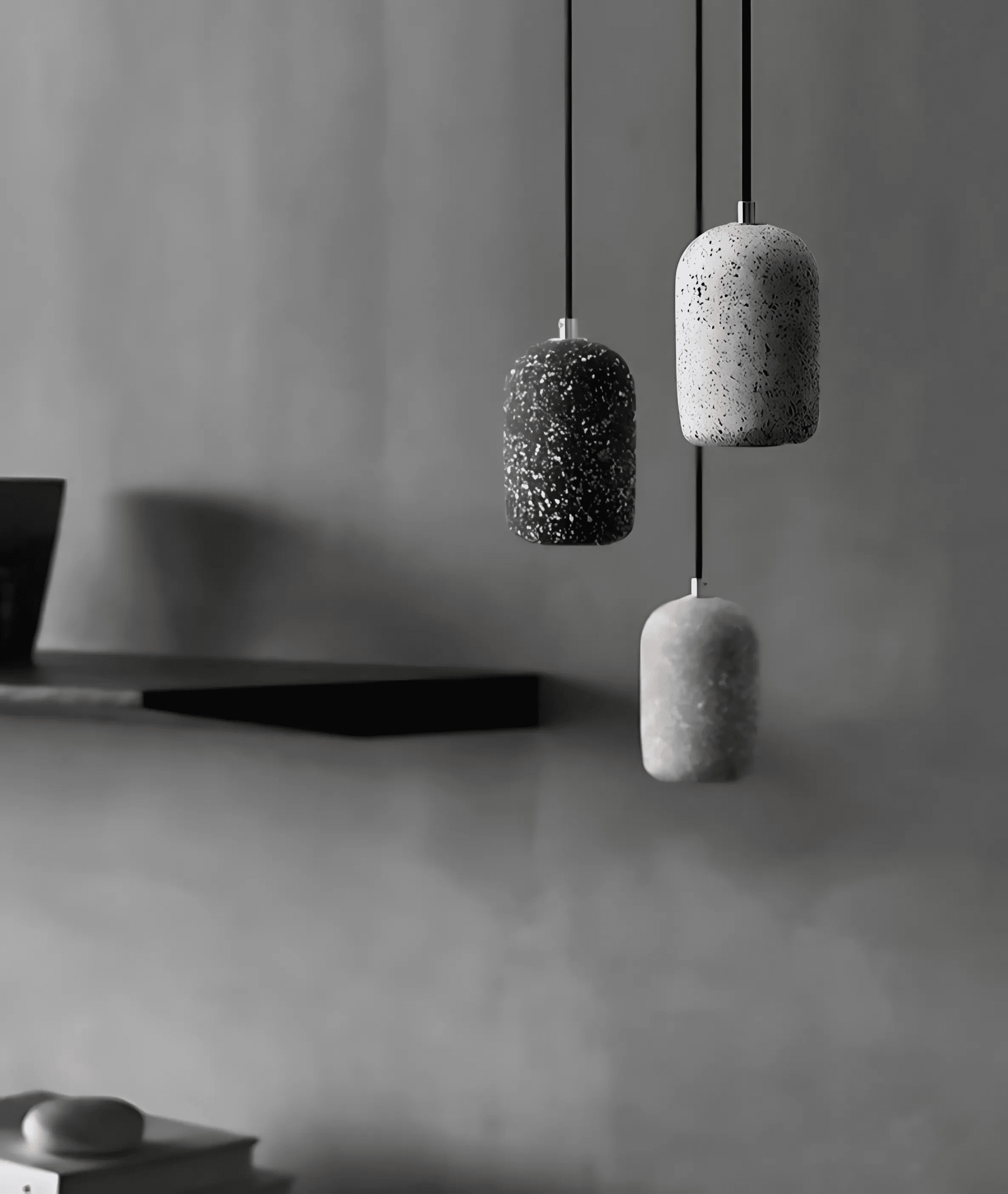 Kiva Cast | Hänglampa i betong med industridesign och LED-teknik