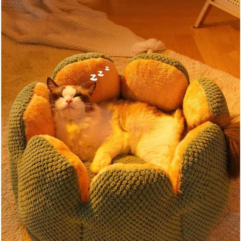 Cactus Thron Pet Bed - Stimulerar sömnkomforten