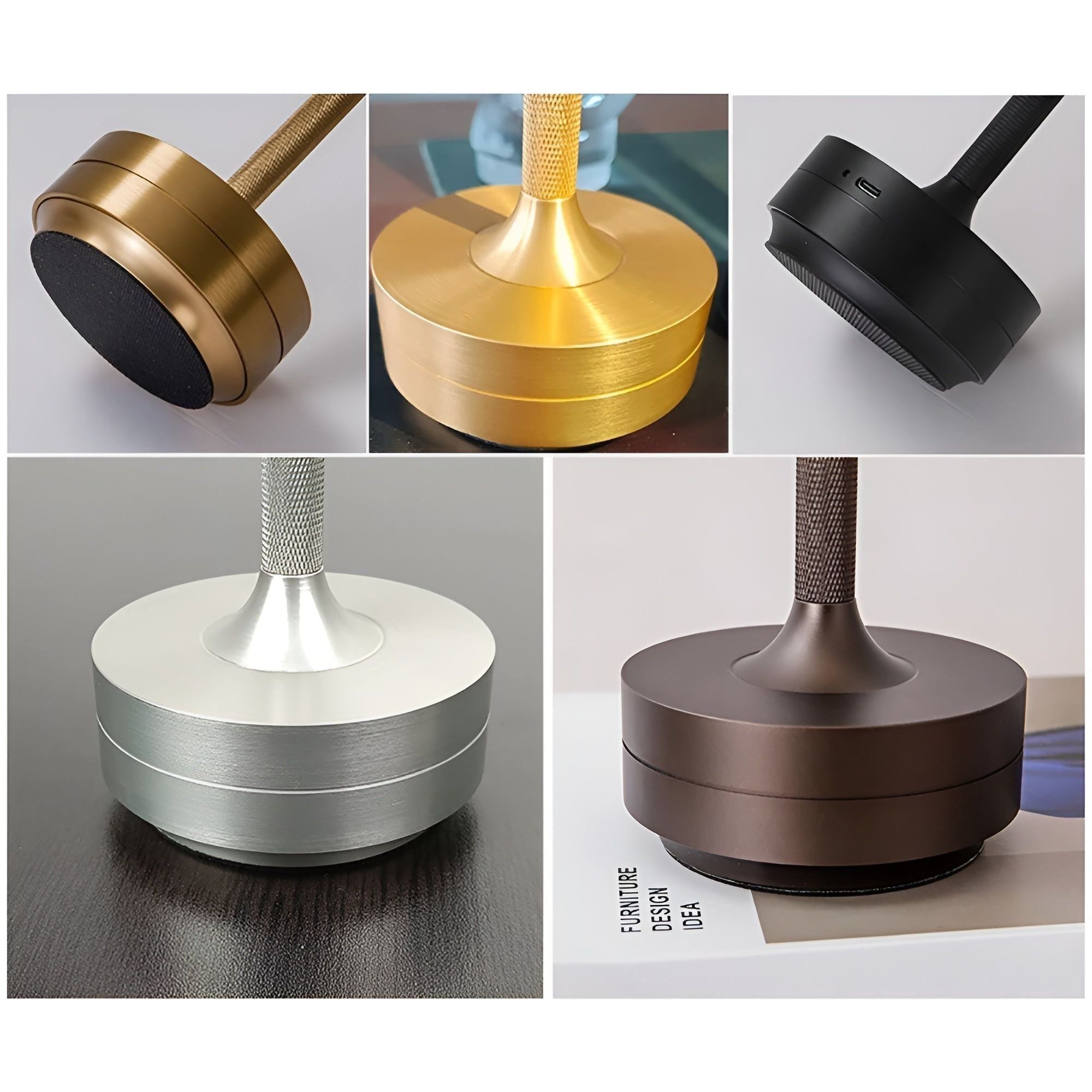 CandleBreeze Lampa - Trådlös uppladdningsbar bordslampa - Hem- och utomhuscampinglampa