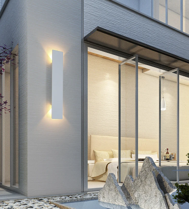 LED Vattentät Vägglist Lampa