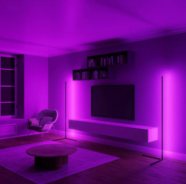 GlowLine – Elegant vertikal hörnlampa