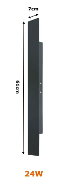 LED Vattentät Vägglist Lampa