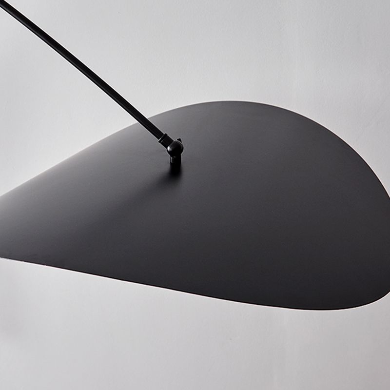 Carins Modern Vägglampa, Båge, Metall/Glas, Svart/Guld, Sovrum