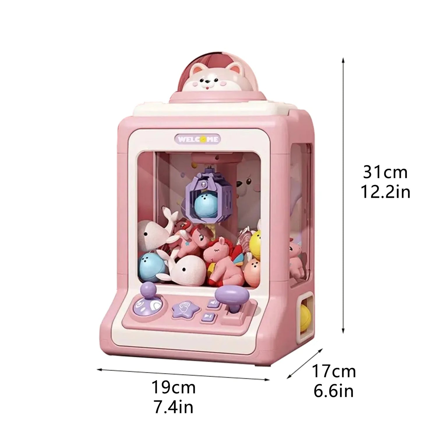 Mini Klo Leksak Arcade Maskin