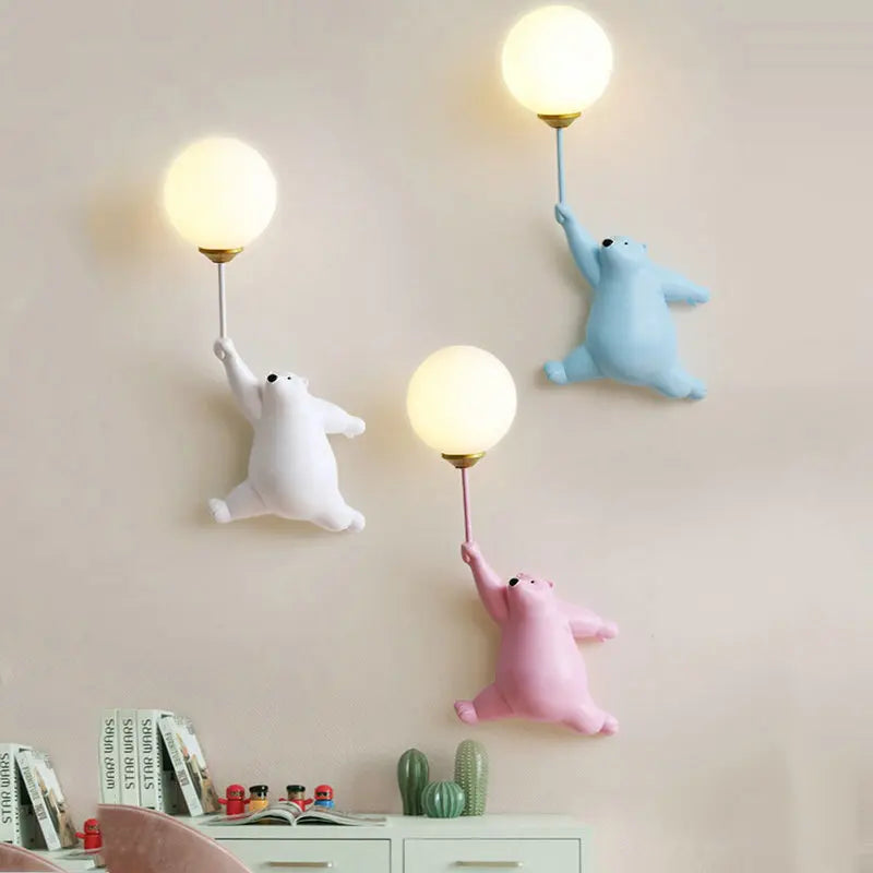 KinderDroom - Tecknad Vägglampa för Barn