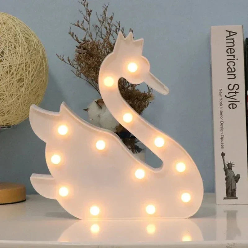 LumiZoo - LED Giraff Nattlampa för Barn, Dimbar Skrivbordslampa &amp; Sängrumsdekoration