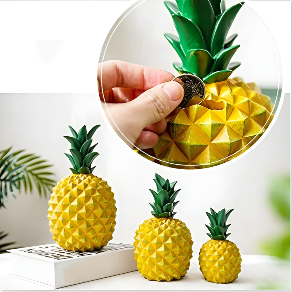 Cash Crop Ananas Spara låda – Stilig och hållbar sparlösning för din inredning