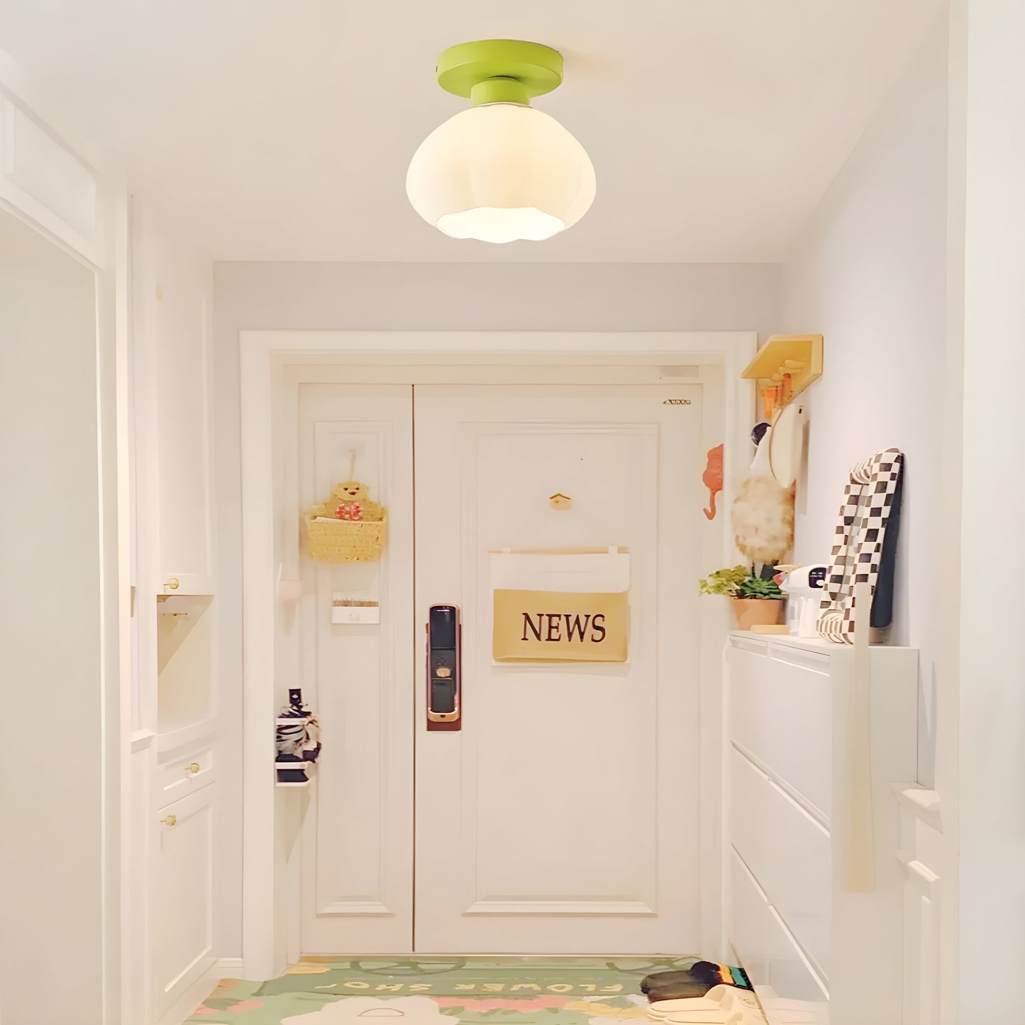 CeramiLume Lampa - Nordisk keramik glas LED Lampa