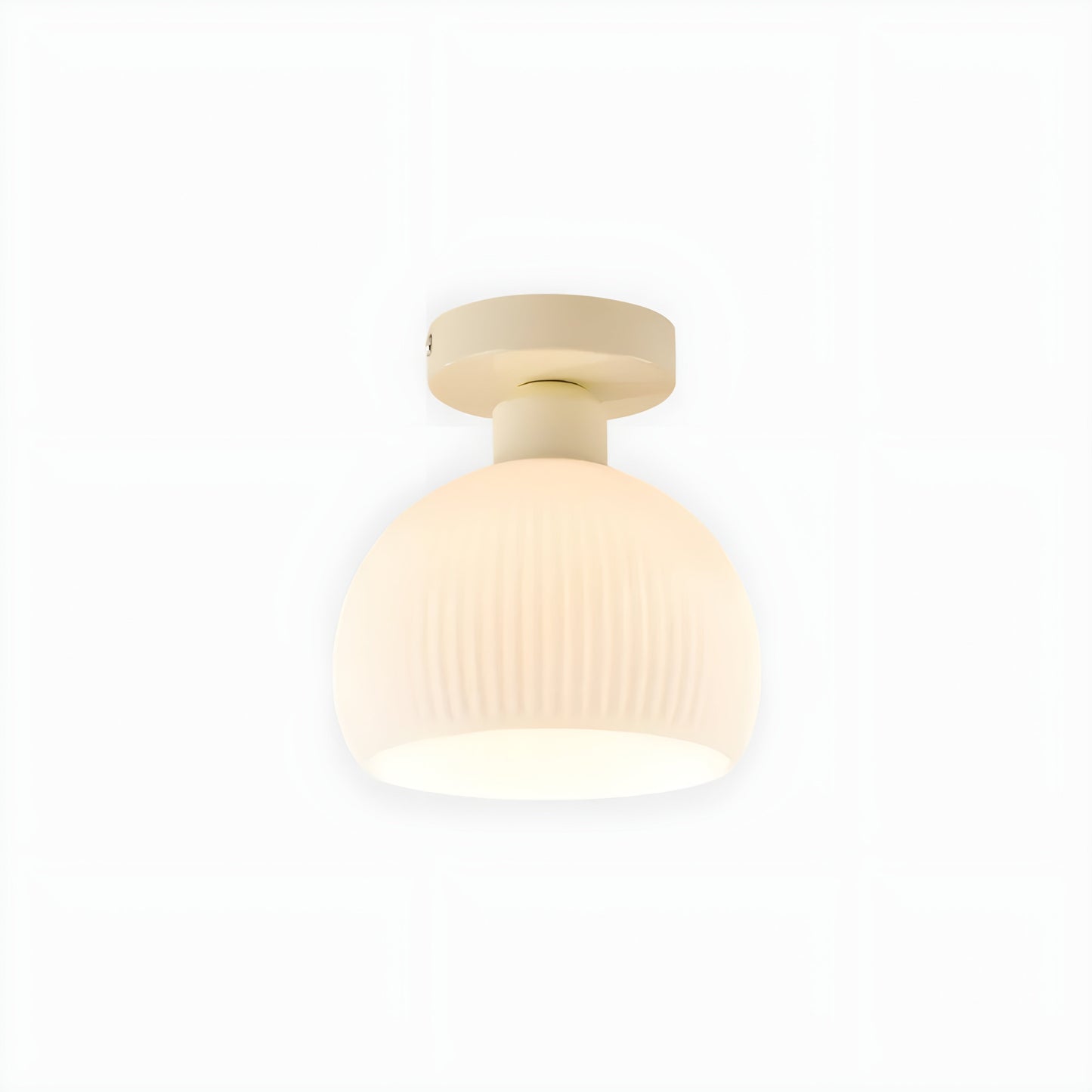 CeramiLume Lampa - Nordisk keramik glas LED Lampa