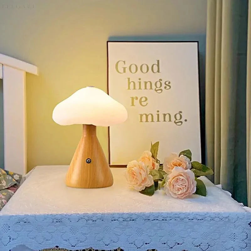 Carvallo - Uppladdningsbar trådlös bordslampa för hemmet