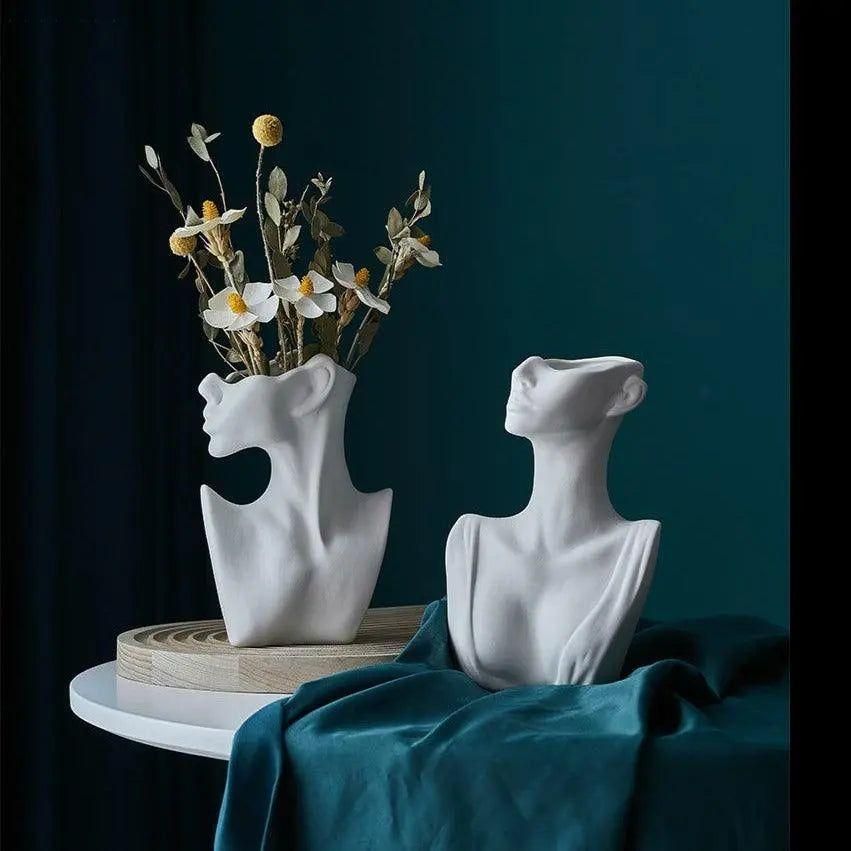 Cera - Modern konstnärlig büste vas