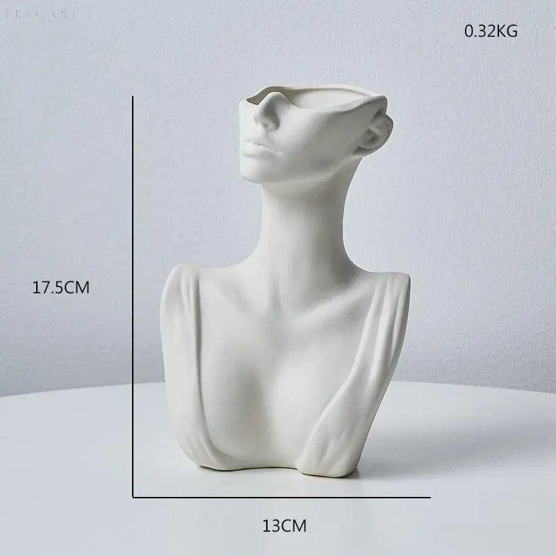 Cera - Modern konstnärlig büste vas